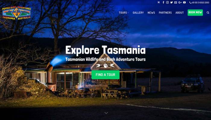 Pepper Bush Adventures Tasmania